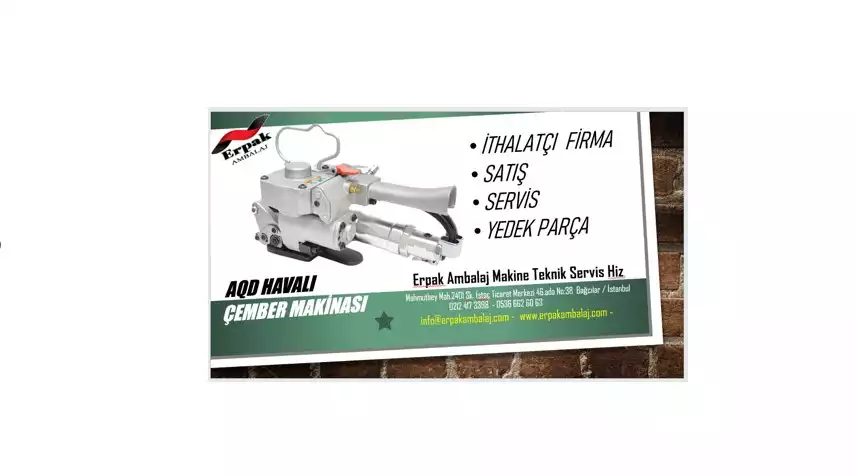 AQD19 Havalı Çemberleme Makinaları