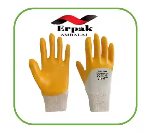 Sarı Nitril Eldiven